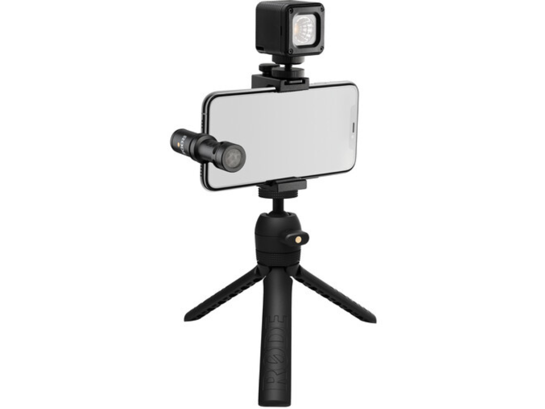 مجموعة RODE Vlogger Kit USB-C Edition Filmmaking Kit للأجهزة المحمولة المزودة بمنافذ USB Type-C  مجموعة RODE Vlogger Kit USB-C Edition Filmmaking Kit للأجهزة المحمولة المزودة بمنافذ USB Type-C